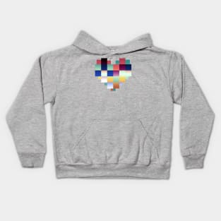 A Square Heart Kids Hoodie